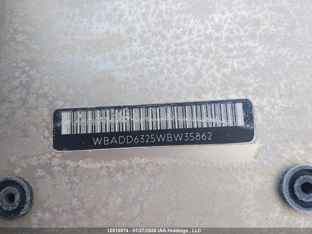 12518974 :رقم المزاد ، WBADD6325WBW35862 vin ، 1998 Bmw 528i مزاد بيع