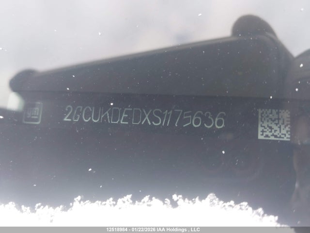 12518984 :رقم المزاد ، 2GCUKDEDXS1175636 vin ، 2025 Chevrolet Silverado 1500 4wd Lt مزاد بيع
