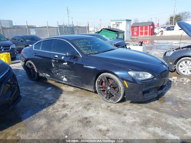 12519040 :رقم المزاد ، WBA6B4C54DDG67865 vin ، 2013 Bmw 650i Gran Coupe Xdrive مزاد بيع