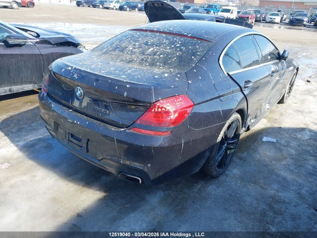 12519040 :رقم المزاد ، WBA6B4C54DDG67865 vin ، 2013 Bmw 650i Gran Coupe Xdrive مزاد بيع