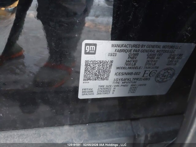Cadillac Escalade Sport 2023 1GYS4FKL7PR314865 Image 18