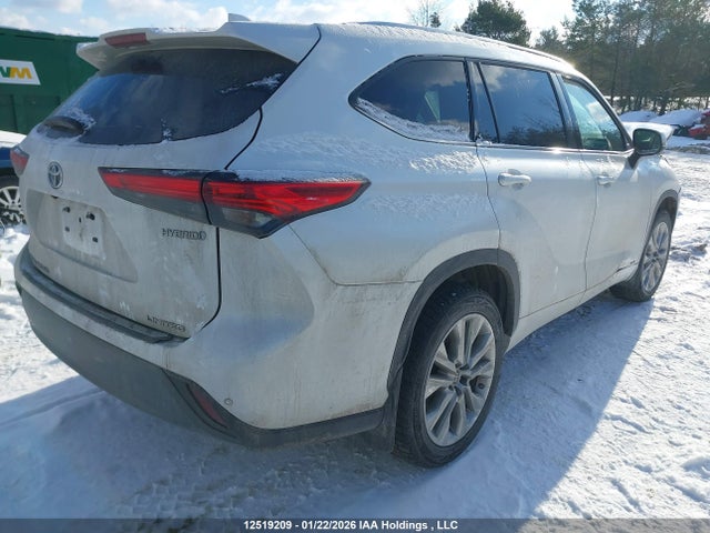 12519209 :رقم المزاد ، 5TDXBRCH8PS592592 vin ، 2023 Toyota Highlander Hybrid Limited مزاد بيع