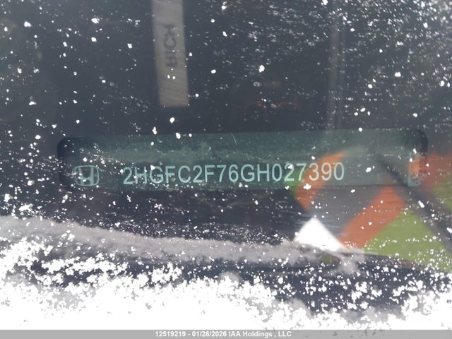 Продажа на аукционе авто 2016 Honda Civic Ex, vin: 2HGFC2F76GH027390, номер лота: 12519219