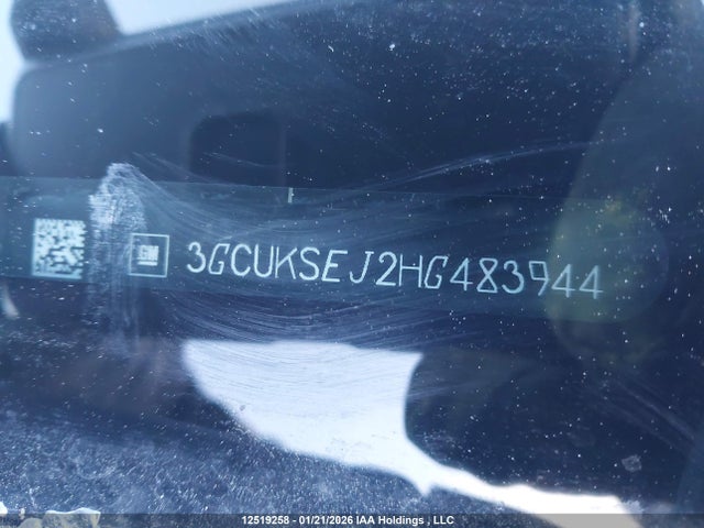 3GCUKSEJ2HG483944 Chevrolet Silverado K1500 Ltz