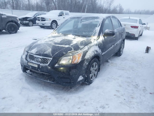 12519283 :رقم المزاد ، KNADH4B31A6617900 vin ، 2010 Kia Rio Ex/ex-convenience مزاد بيع