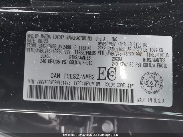 7MMVABDM0RN161475 Mazda CX-50
