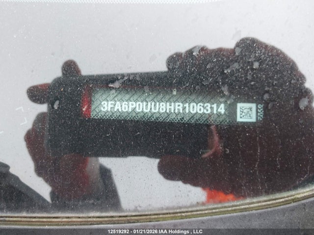 3FA6P0UU8HR106314 Ford Fusion Hybrid S