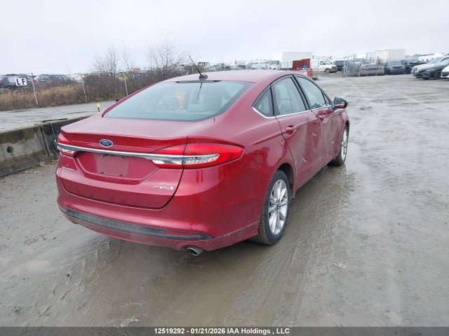 3FA6P0UU8HR106314 Ford Fusion Hybrid S