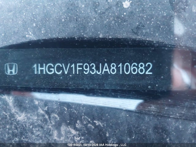 Продаж на аукціоні авто 2018 Honda Accord Touring, vin: 1HGCV1F93JA810682, номер лоту: 12519302