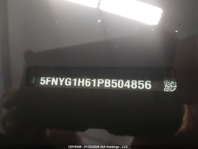 5FNYG1H61PB504856 Honda Pilot Trailsport