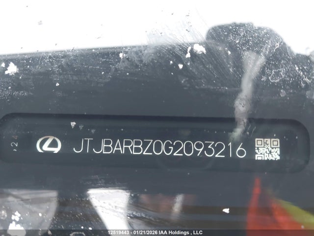 JTJBARBZ0G2093216 Lexus Nx 200t 200t