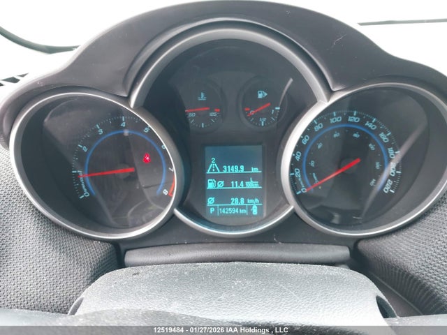 Продажа на аукционе авто 2012 Chevrolet Cruze Lt, vin: 1G1PG5SC1C7155398, номер лота: 12519484