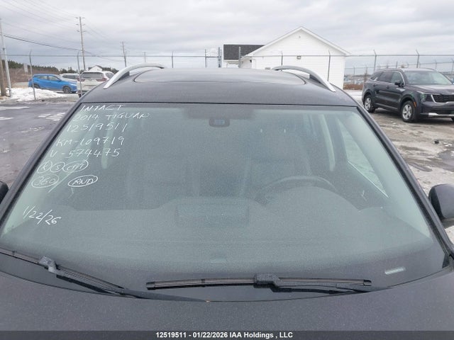 12519511 :رقم المزاد ، WVGJV3AX6EW574475 vin ، 2014 Volkswagen Tiguan Comfortline/highline/trendline مزاد بيع