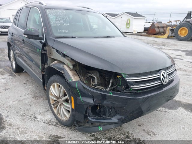 12519511 :رقم المزاد ، WVGJV3AX6EW574475 vin ، 2014 Volkswagen Tiguan Comfortline/highline/trendline مزاد بيع