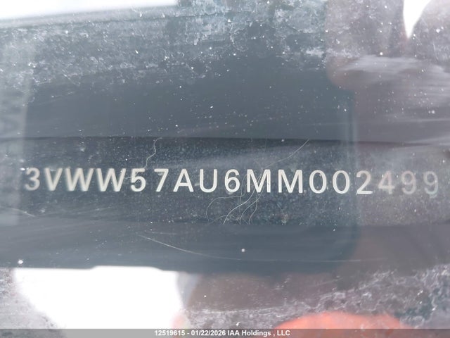 3VWW57AU6MM002499 Volkswagen Golf Comfortline/highline