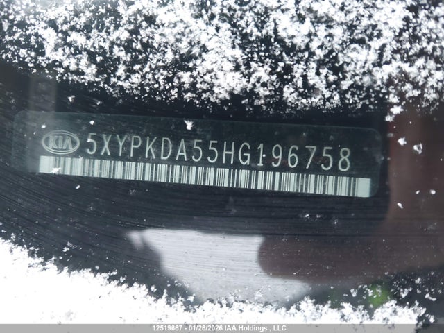 5XYPKDA55HG196758 KIA Sorento Sx/sx Limited