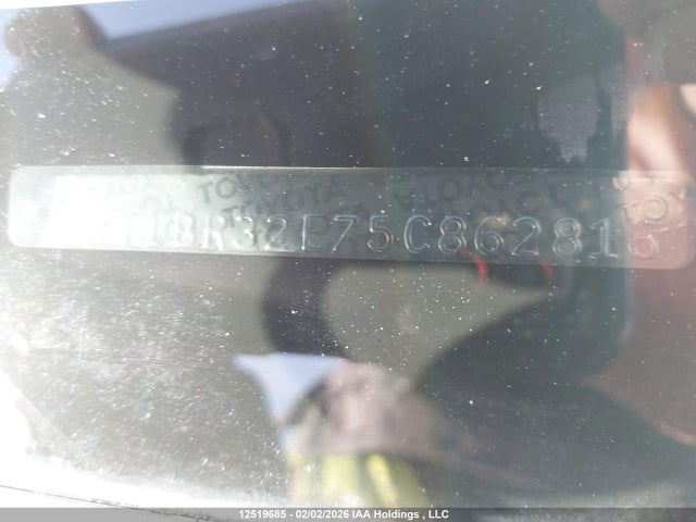 12519685 :رقم المزاد ، 2T1BR32E75C862816 vin ، 2005 Toyota Corolla Ce/le/sport مزاد بيع