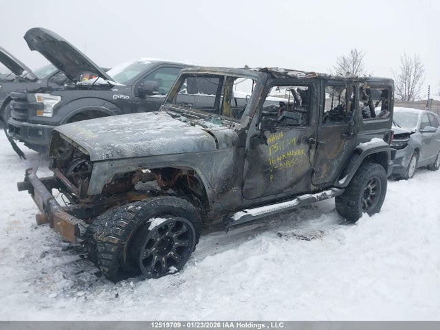 Aukcja sprzedaży 2016 Jeep Wrangler Unlimited Sahara, vin: 1C4BJWEG0GL314450, numer aukcji: 12519709
