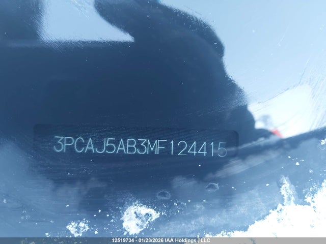 3PCAJ5AB3MF124415 Infiniti Qx50 Pure