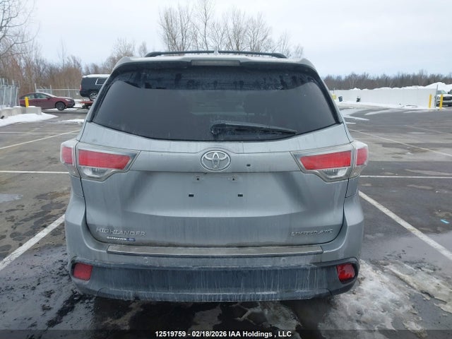Aukcja sprzedaży 2016 Toyota Highlander Limited, vin: 5TDDKRFH7GS239954, numer aukcji: 12519759