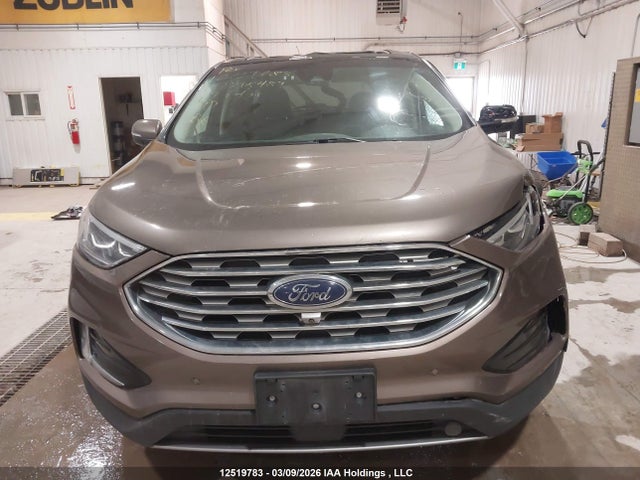 12519783 :رقم المزاد ، 2FMPK4K92KBB98489 vin ، 2019 Ford Edge Titanium مزاد بيع