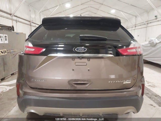 12519783 :رقم المزاد ، 2FMPK4K92KBB98489 vin ، 2019 Ford Edge Titanium مزاد بيع