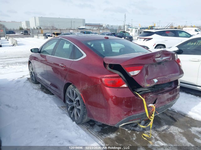 Продаж на аукціоні авто 2016 Chrysler 200 C, vin: 1C3CCCCG9GN158501, номер лоту: 12519896