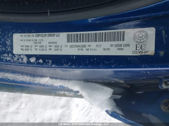 Продаж на аукціоні авто 2010 Dodge Avenger Sxt, vin: 1B3CC5FB0AN156989, номер лоту: 12519934