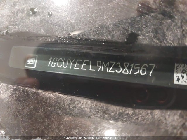 1GCUYEEL9MZ381567 Chevrolet Silverado 1500 Rst