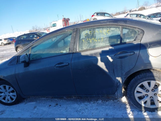 Aukcja sprzedaży 2012 Honda Civic Lx, vin: 2HGFB2F4XCH119668, numer aukcji: 12519985