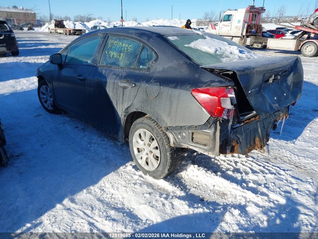 Aukcja sprzedaży 2012 Honda Civic Lx, vin: 2HGFB2F4XCH119668, numer aukcji: 12519985