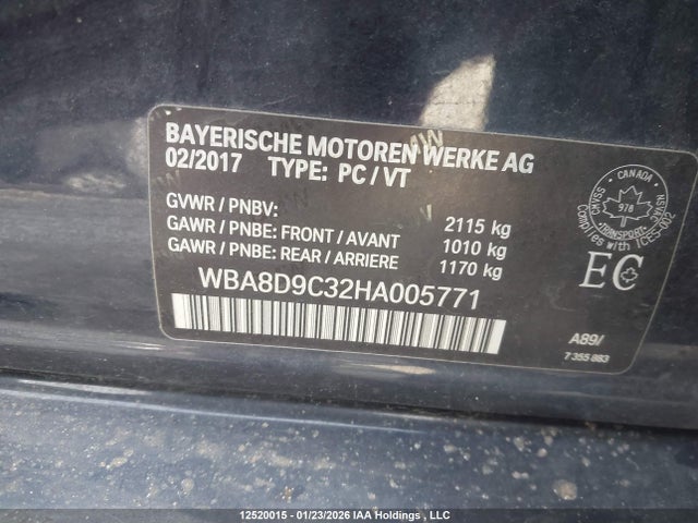 BMW 330i Xdrive 2017 WBA8D9C32HA005771 Image 18