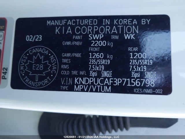 KIA Sportage Lx 2023 KNDPUCAF3P7156798 Image 19