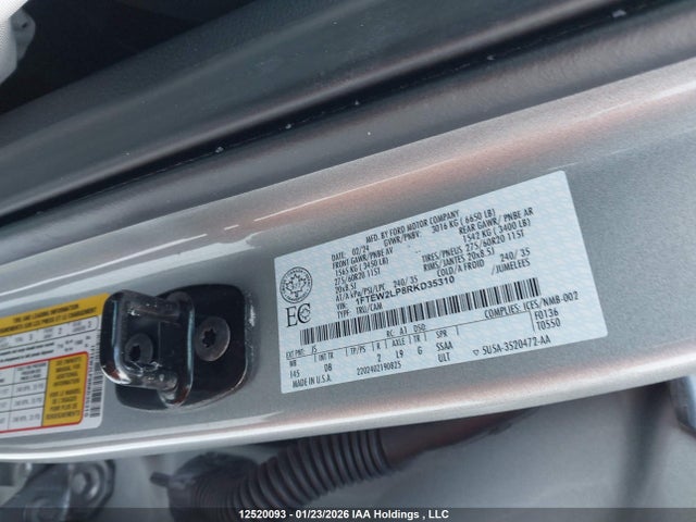 Ford F150 Stx 2024 1FTEW2LP8RKD35310 Image 9