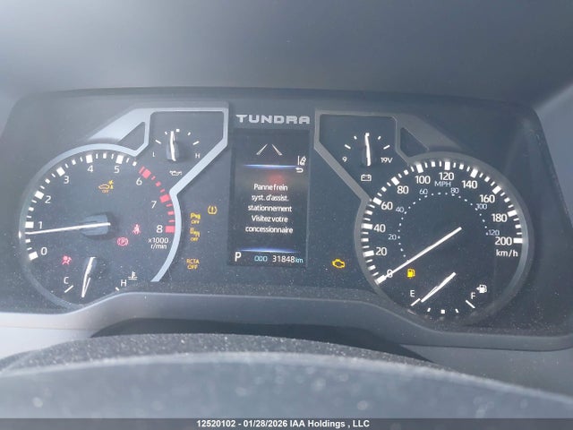 12520102 :رقم المزاد ، 5TFLA5DB9PX128953 vin ، 2023 Toyota Tundra Sr مزاد بيع