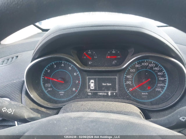 2016 Chevrolet Cruze Lt Auto მანქანა იყიდება აუქციონზე, vin: 3G1BE5SMXGS600303, აუქციონის ნომერი: 12520238