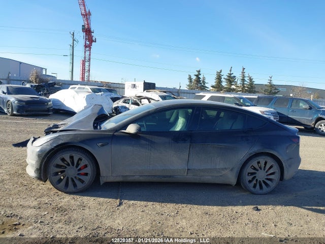 2022 Tesla Model 3 Performance მანქანა იყიდება აუქციონზე, vin: 5YJ3E1EC0NF348462, აუქციონის ნომერი: 12520357