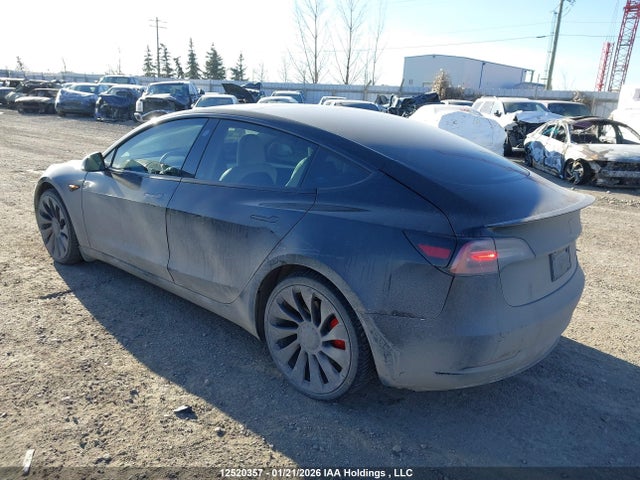 2022 Tesla Model 3 Performance მანქანა იყიდება აუქციონზე, vin: 5YJ3E1EC0NF348462, აუქციონის ნომერი: 12520357