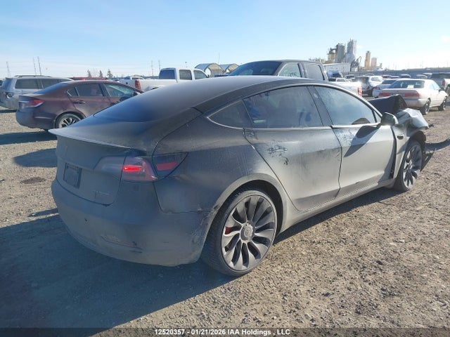 2022 Tesla Model 3 Performance მანქანა იყიდება აუქციონზე, vin: 5YJ3E1EC0NF348462, აუქციონის ნომერი: 12520357