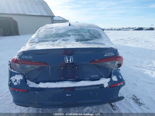 2025 Honda Civic Hybrid Sport/sport Touring მანქანა იყიდება აუქციონზე, vin: 2HGFE4F89SH007061, აუქციონის ნომერი: 12520372