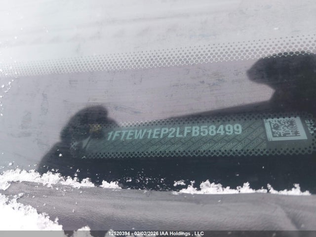1FTEW1EP2LFB58499 Ford F150 Supercrew