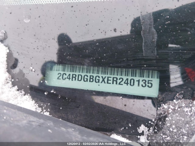 2C4RDGBGXER240135 Dodge Grand Caravan Se