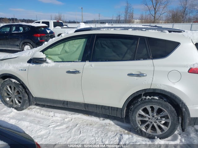 12520420 :رقم المزاد ، JTMDJREV6JD242972 vin ، 2018 Toyota Rav4 Hybrid Limited مزاد بيع