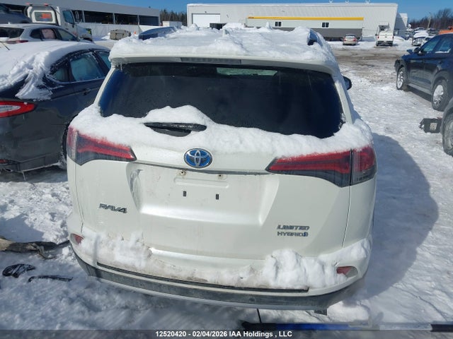 12520420 :رقم المزاد ، JTMDJREV6JD242972 vin ، 2018 Toyota Rav4 Hybrid Limited مزاد بيع
