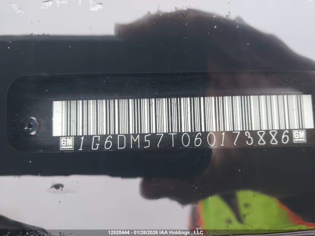 12520444 :رقم المزاد ، 1G6DM57T060173886 vin ، 2006 Cadillac Cts مزاد بيع