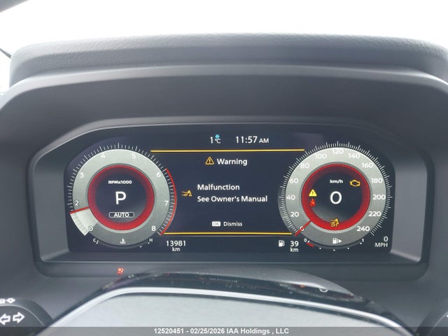 Aukcja sprzedaży 2025 Nissan Rogue Platinum, vin: JN8BT3DD2SW303431, numer aukcji: 12520451