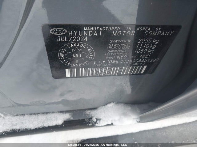 Hyundai Sonata Preferred-trend 2025 KMHL44JA9SA431297 Image 9