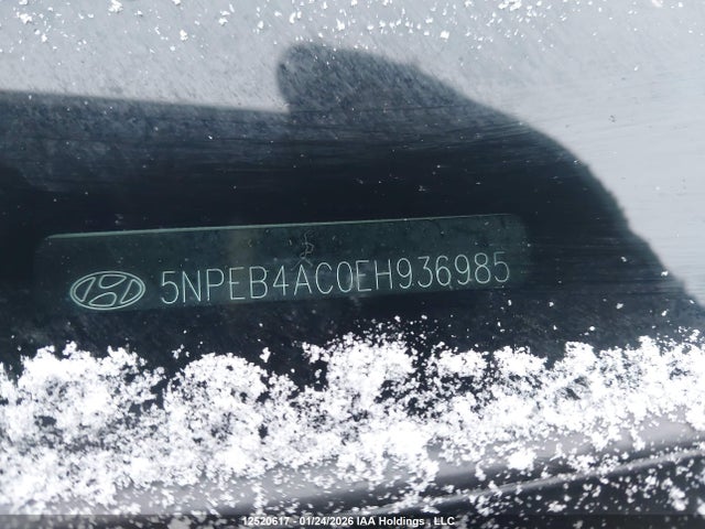 5NPEB4AC0EH936985 Hyundai SONATA GL
