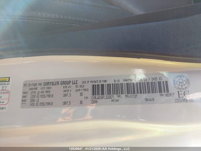 1C4BJWEG6FL522671 Jeep Wrangler Unlimited Sahara