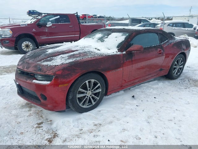 Продаж на аукціоні авто 2015 Chevrolet Camaro Lt, vin: 2G1FF1E31F9261405, номер лоту: 12520657